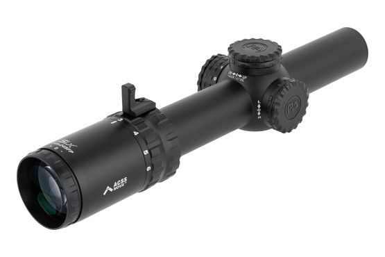 Primary Arms ACSS Nova reticle rifle scope with 1-6x magnification